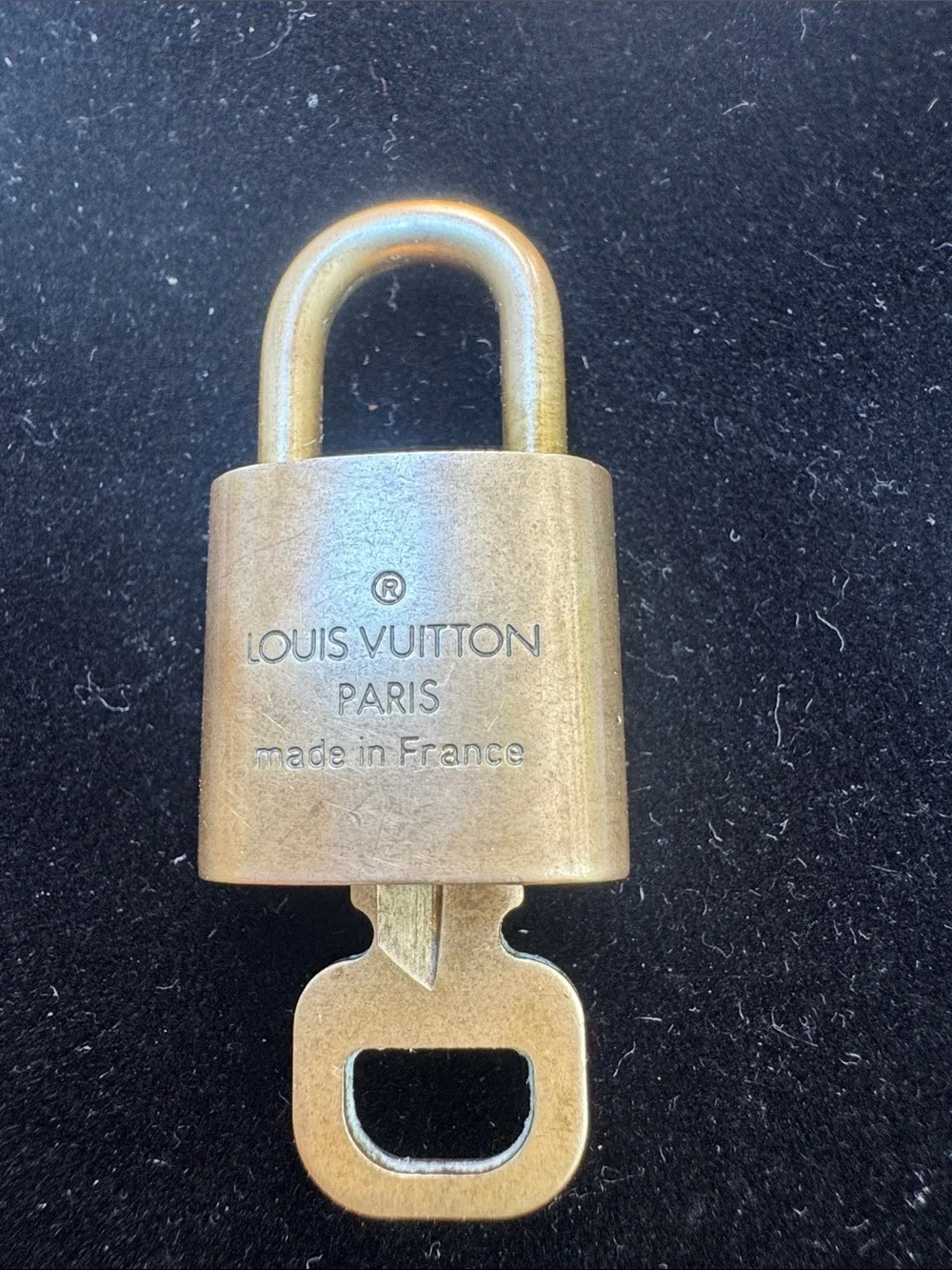 Louis Vuitton 306  Padlock with Key
